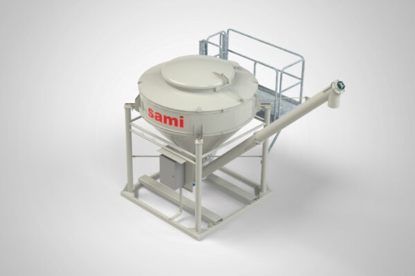 3D Bag-breaker silo for emptying bags and big bags