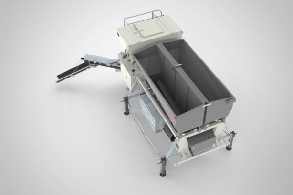 Centrale à béton mobile sur camion 3D