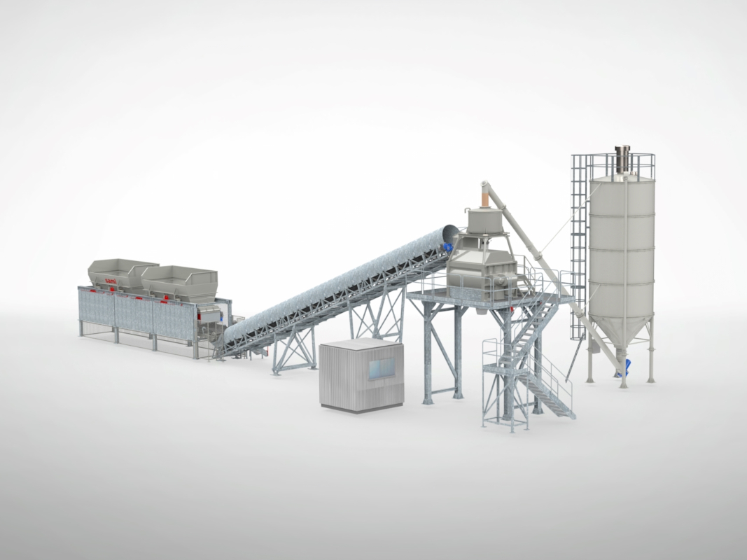 3D Centrales de traitement sols et boues ECOMIX 3D Centrales de traitement sols et boues ECOMIX