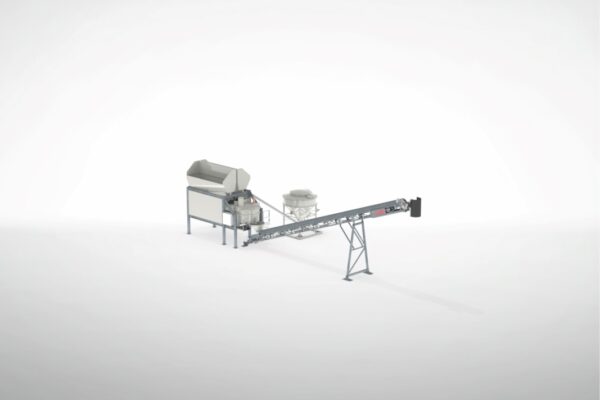 Mini impianto mobile per calcestruzzo 3D