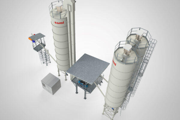 Centrale de dosage et de mélange de poudres 3D pour la production de prémélanges