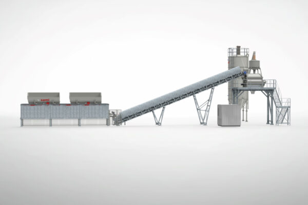 3D Soil and sludge treatment plant ECOMIX