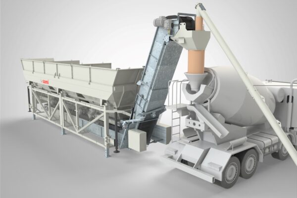 Impianto mobile betonaggio 3D