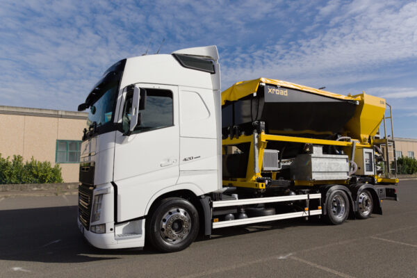 Centrale à béton mobile sur camion