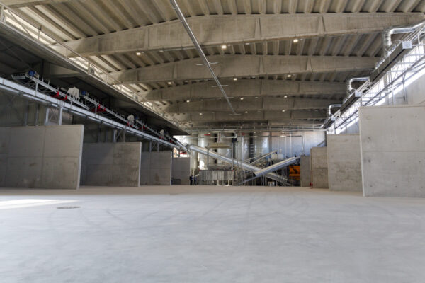 Centrale de traitement sols et boues ECOMIX