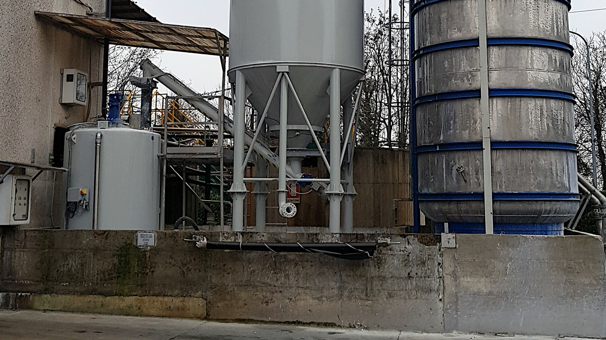 Centrales de dissolution pour la production de lait de chaux