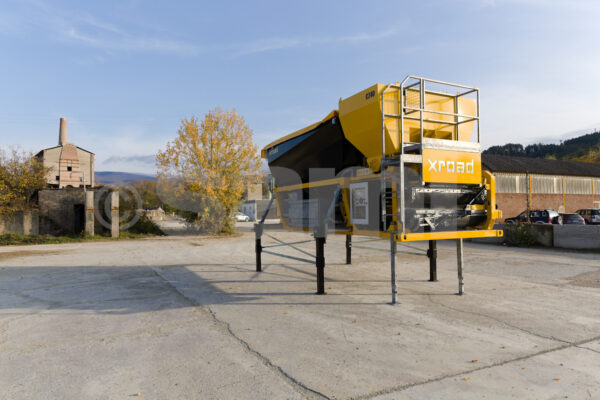 Impianti di betonaggio mobili su camion per calcestruzzo