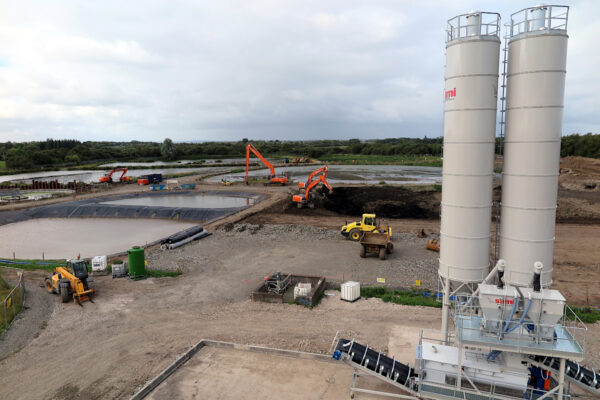 Soil and sludge treatment plant ECOMIX