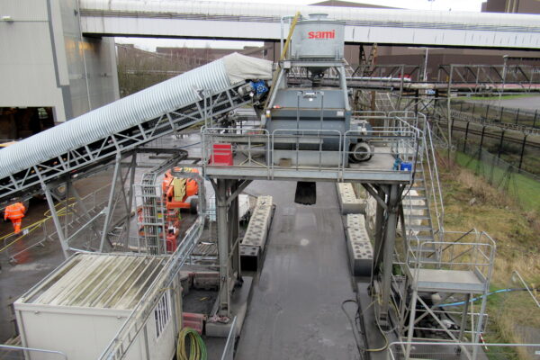 Soil and sludge treatment plants ECOMIX